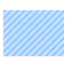 Ljust - blåttStripes. Vykort