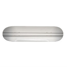 Ljust - grått. Elegant design Skateboard