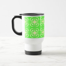 Ljust - grön futuristiskamodell kaffe kopp