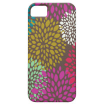 Ljust Retro blom- universellt fodral för iPhone 5 casemate fodral