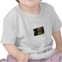 Ljust rödbrun baby t-shirt