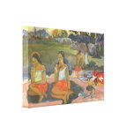 Ljuv Drowsiness, Gauguin, Impressionismkonst Kanvasdukar Med Gallerikvalitet