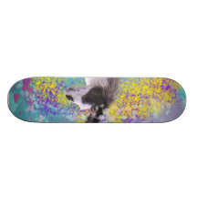 Llama i fantasidrömland skateboard deck