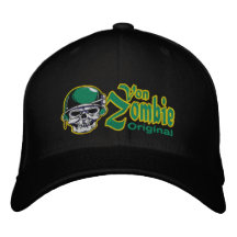 Lock 002 för Zombiearméskalle Broderad Baseball Keps
