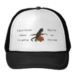 Lock för boll för hatt för katt för vintageresande trucker kepsar