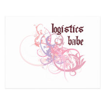 LogistikBabe Vykort