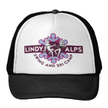 Logotyp för läger för dans för Lindy alpernagunga Baseball Hat