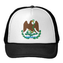 Logotyp för symbol för vapensköldMexico officiell  Trucker Keps