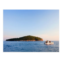 Lokrum ö i Kroatien Vykort