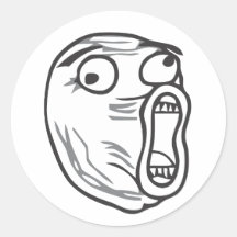 LOL-ansikte Klistermärken