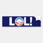 LOL på Obama - skratta ut högt på Obama Bildekaler