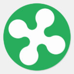 Lombardy italien klistermärke