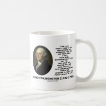 Lönande George Washington stiga upp tidig vana Kaffe Koppar