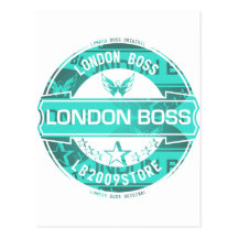 London Boss Cartoes Postais