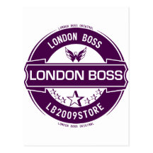 London Boss Cartoes Postais