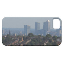 London Cityscape - kanariefågelhamnplatsfoto iPhone 5 Case-Mate Skydd