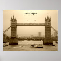 London England affisch