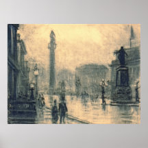 London monument 1905 print
