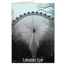 London öga hälsningskort
