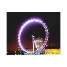 London öga kanvastryck