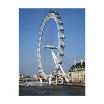 London öga sträckt canvastryck