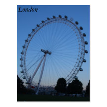 London öga vykort