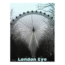 London öga vykort