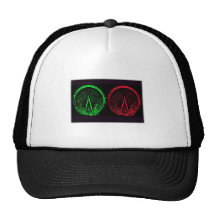 London ögacollage-i baseball hat