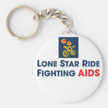 Lone stjärnaritt Keychain Nyckel Ring