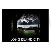 Long Islandstad Hälsnings Kort