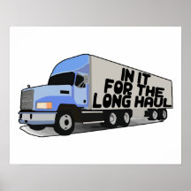 Long - transportsträckatransport affischer