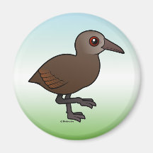 Lord Howe Woodhen Kylskåpmagneter