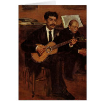 Lorenzo Pagans - Edgar Degas Hälsnings Kort