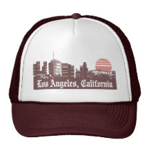 Los Angeles Linesky Trucker Keps
