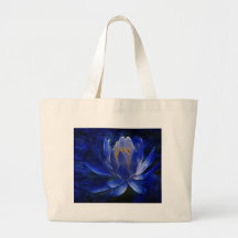 Lotusblommablomma och dess menande tote bags