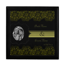 Lotusblommablommar (Henna) (guld) Presentförpackningar