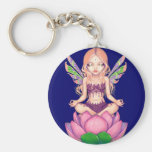 "Lotusblommafe" Keychain nyckelringar