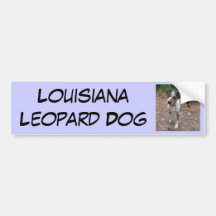 Louisiana Leopardhund Bildekal
