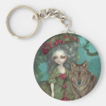 "Loup-Garou:  La Foret" Keychain nyckelringar