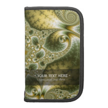 Löv och guld - Fractalkonst Personlig Almanacka