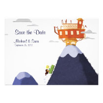 Love Adventure - Save the Date inbjudningar