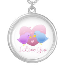 Love birds hängsmycke