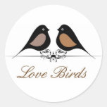 Love birds klistermärken