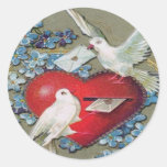 Love birdsklistermärke
