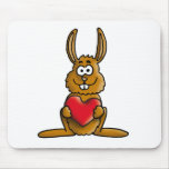 love rabbit mauspad