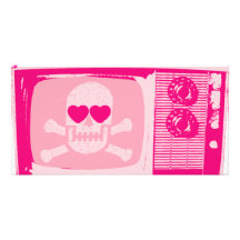 LOVE-TV-PINK ANPASSADE FOTO KORT