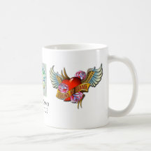 Lovin kopp kaffe koppar