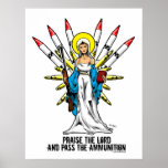 "Lovorda lorden och passera ammunitionarna" - 2 Posters