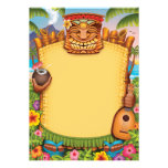 Luau inbjudningar, hawaianska partyinbjudningar