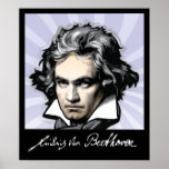 Ludwig Van Beethoven Affisch